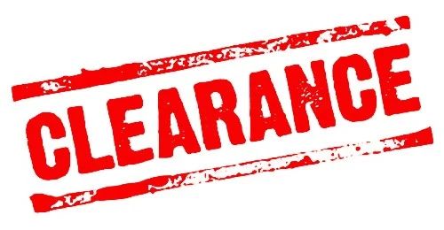 Clearance logo for bargain archery products