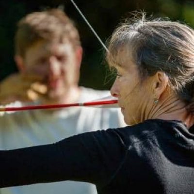 Archery training at Archery Park Nelson